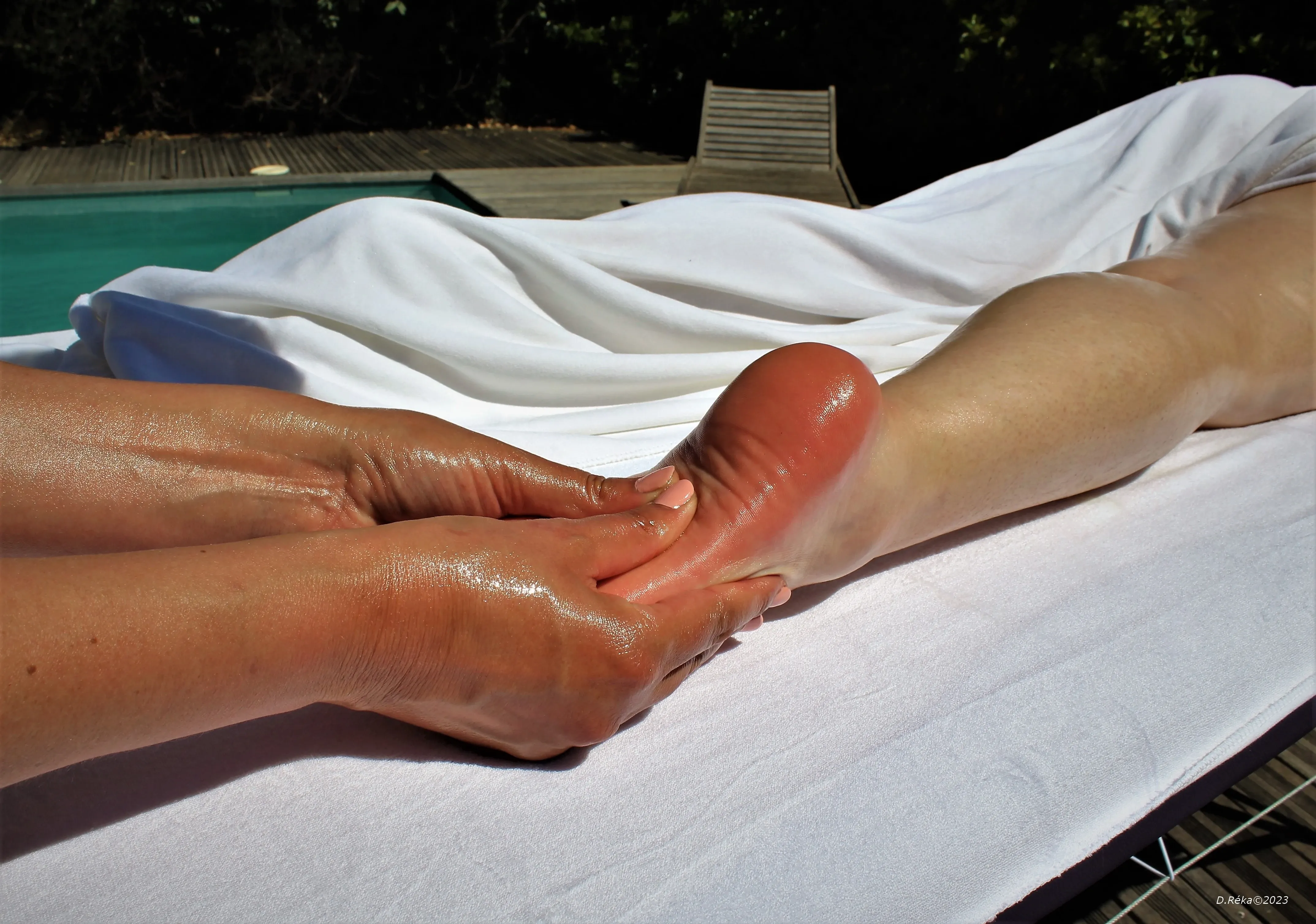 Instant d'Elle, soin des jambes